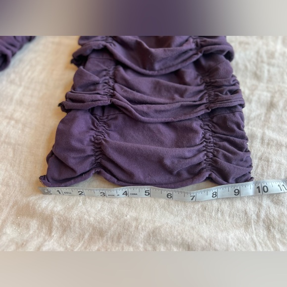 Avatar Clothing Purple Ruffled Wide-Leg Pants Artisan Boho Bloomers Style Large - Picture 12 of 12